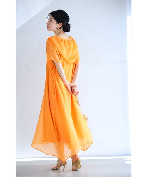 値下げ中 新品未使用 即購入可 送料込 Amavel ワンピース オレンジ 半袖 cawaii 半袖ワンピース FREE オレンジ レディース : ZOZOTOWN Yahoo!店