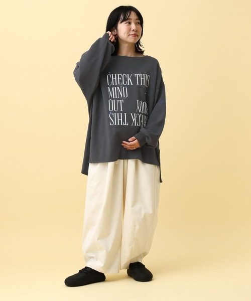 LEPSIM（レプシィム） マタニティ 「産前・産後対応」マタニティ／裏毛