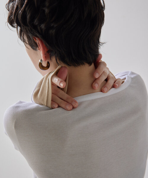 「THE PAUSE」 長袖カットソー FREE ホワイト レディース_画像7