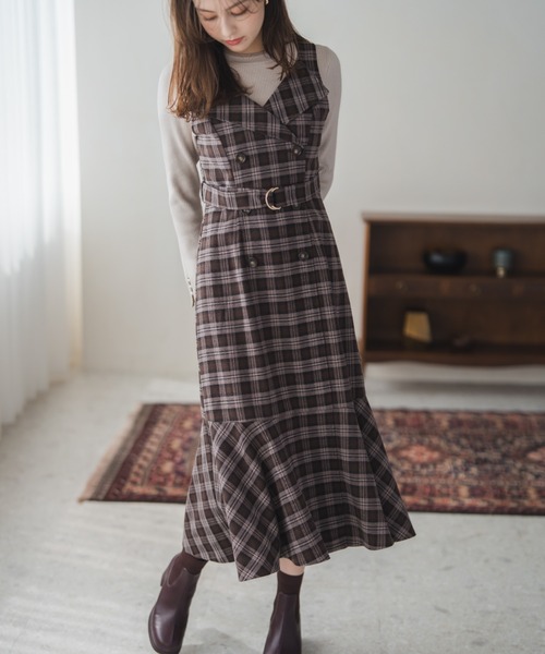 MISCH MASCH（ミッシュマッシュ） ジャンパースカート 2025秋冬新作