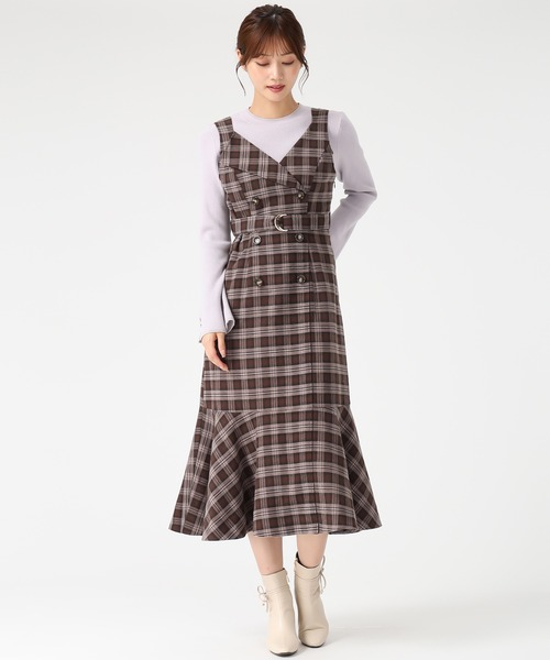 MISCH MASCH（ミッシュマッシュ） ジャンパースカート 2025秋冬新作