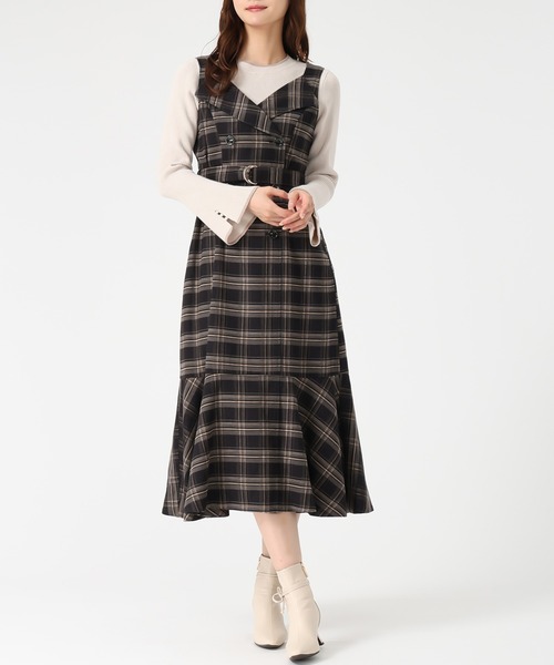 MISCH MASCH（ミッシュマッシュ） ジャンパースカート 2025秋冬新作