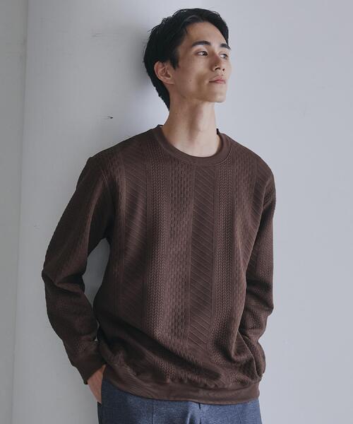 THE SHOP TK トレーナー スウェット 「無地に飽きた方へ」ふくれジャ