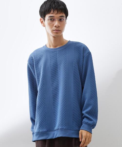 THE SHOP TK トレーナー スウェット 「無地に飽きた方へ」ふくれジャ