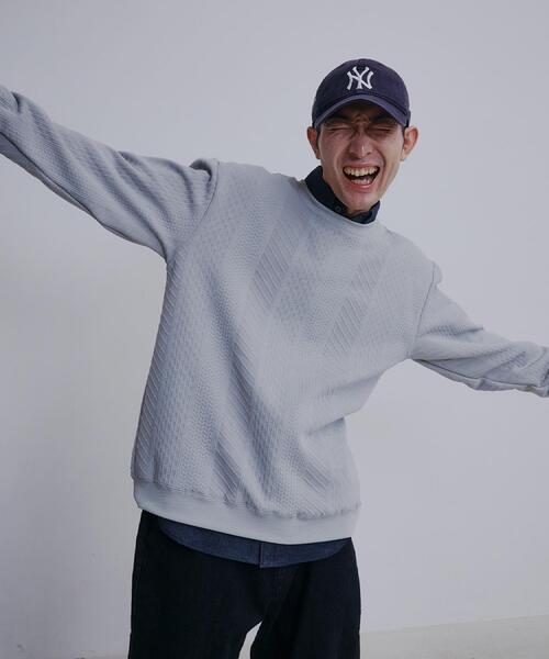 THE SHOP TK トレーナー スウェット 「無地に飽きた方へ」ふくれジャ