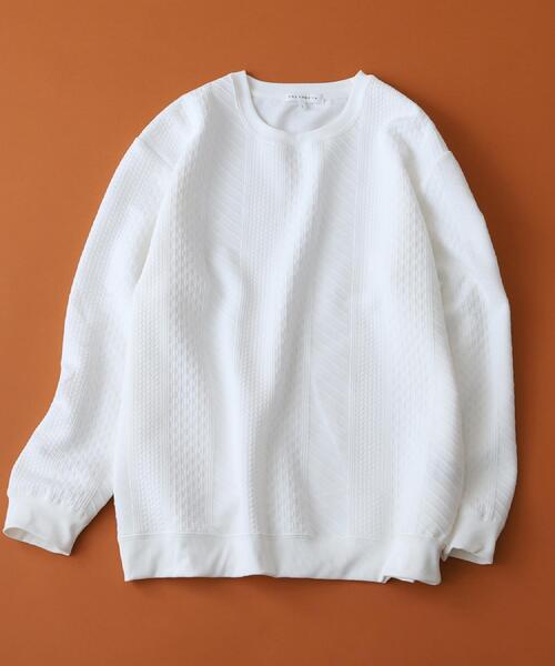 THE SHOP TK トレーナー スウェット 「無地に飽きた方へ」ふくれジャ
