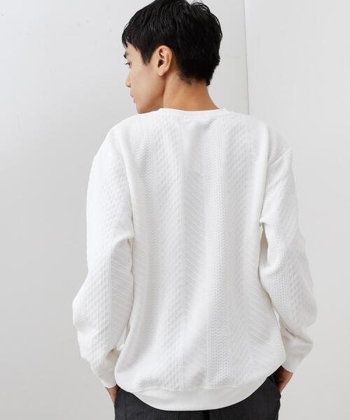 THE SHOP TK トレーナー スウェット 「無地に飽きた方へ」ふくれジャ