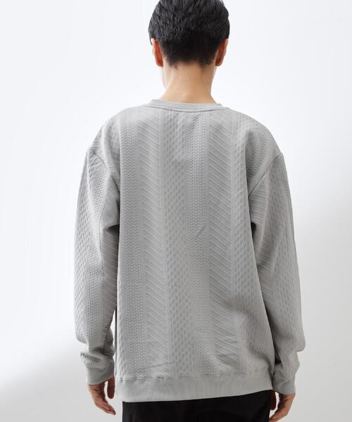 THE SHOP TK トレーナー スウェット 「無地に飽きた方へ」ふくれジャ