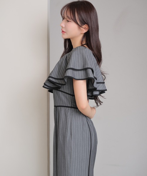 「LIPSERVICE」 ノースリーブワンピース M ラベンダー レディース_画像4