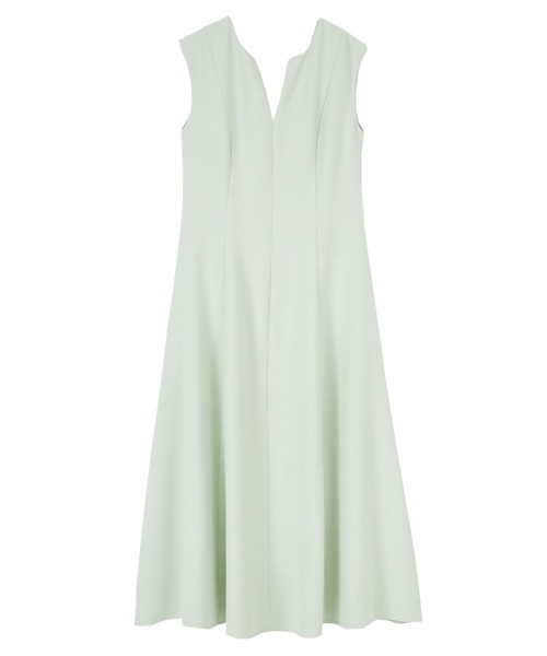 「ur's」 ノースリーブワンピース S ブラック レディース_画像4