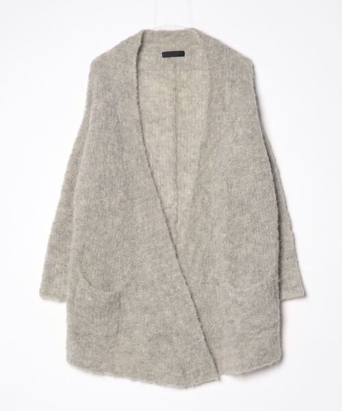 JEANASIS（ジーナシス） ニットカーディガン FREE グレー レディース