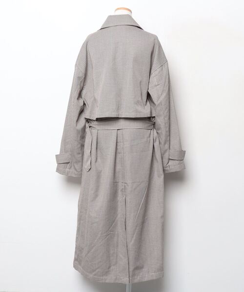 「ADMIX/ATELIER SAB MEN」 トレンチコート 48 ブラウン系その他 メンズ_画像2