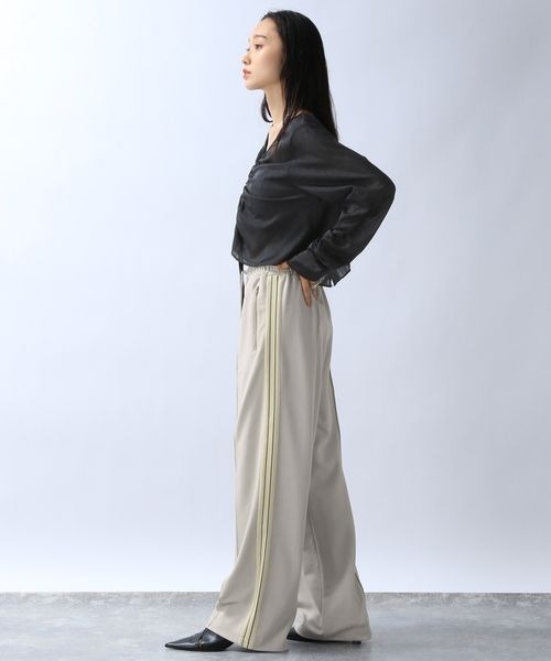 ははは出品 JEANASIS（ジーナシス） イージーパンツ FREE グレー レディース