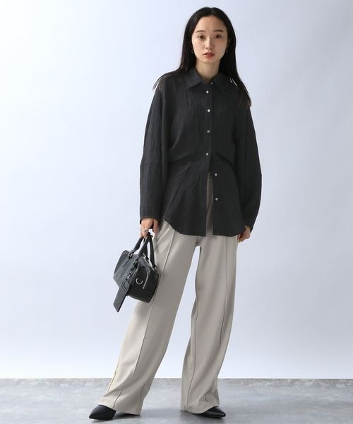 JEANASIS（ジーナシス） イージーパンツ FREE グレー レディース