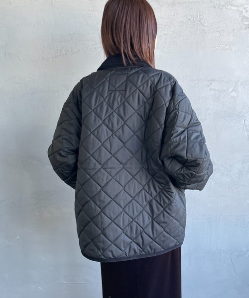 新品同様✨　ラベンハム　lavenham キルティング　ジャケット　グレー　38 LAVENHAM（ラベンハム） コート アウター TEYNHAM MENS テイナム
