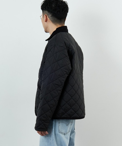 タグ付き試着のみ ラベンハム LAVENHAM キルティング ジャケット コート LAVENHAM（ラベンハム） メンズ キルティング ジャケット DENHAM