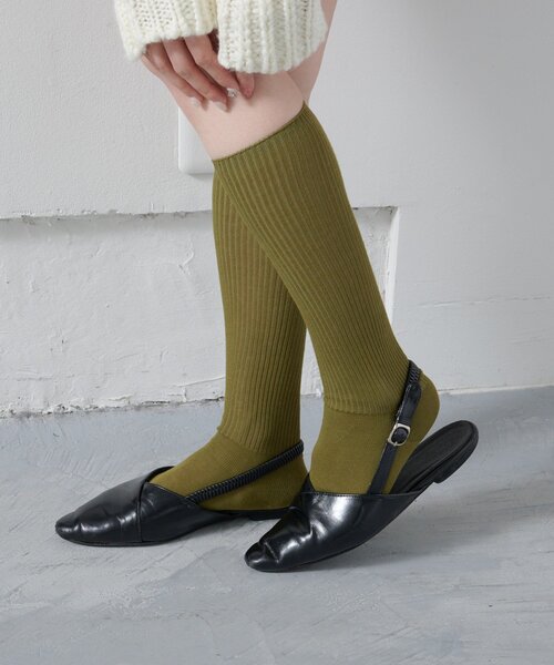 Kastane（カスタネ） 靴下 「4色展開」カラバリハイソックス