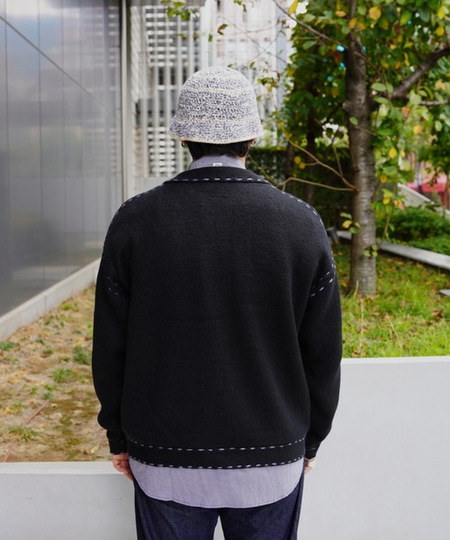 BEAVER（ビーバー） カーディガン B omnivore/ビーオムニボー 起毛KNIT