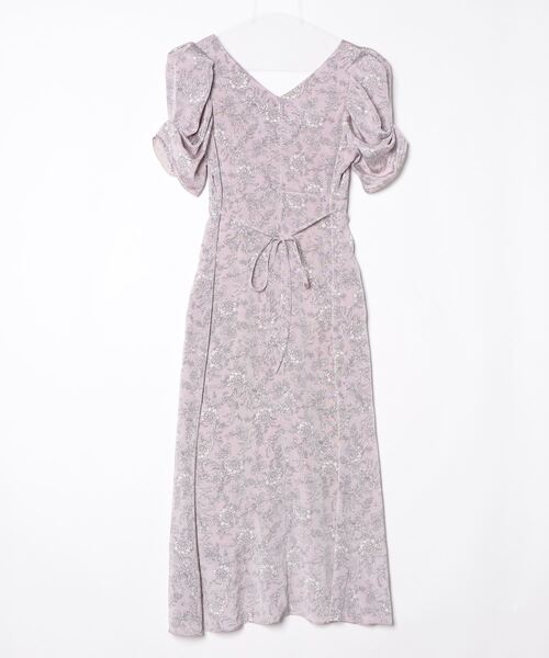 「SNIDEL」 半袖ワンピース 0 グレー レディース_画像2