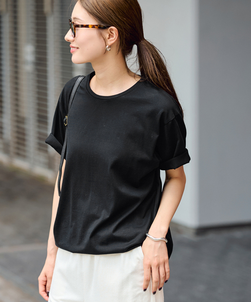 「FRAMeWORK」 半袖Tシャツ FREE ホワイト レディース_画像8