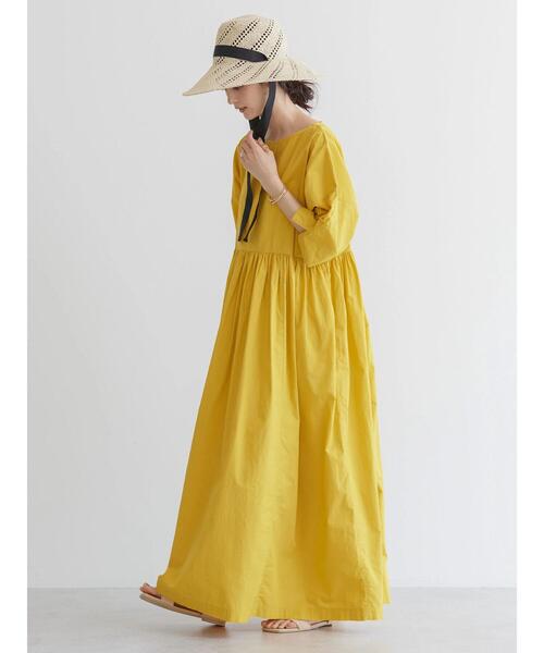 「AMERICAN HOLIC」 半袖ワンピース M ネイビー レディース_画像8