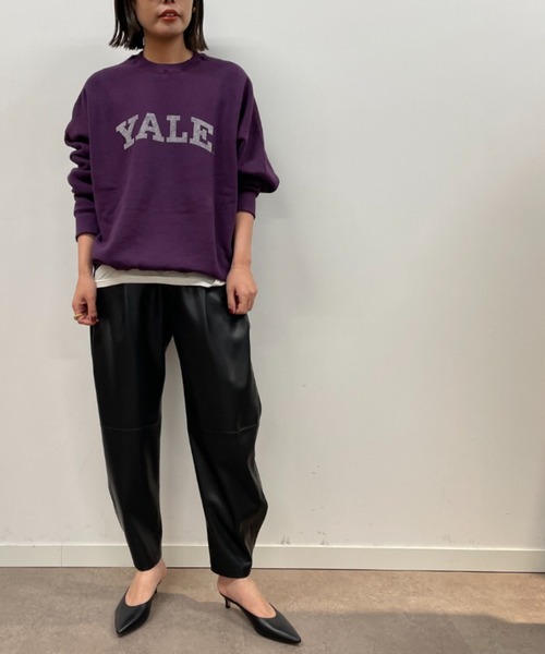 「MICA&DEAL」 スウェットカットソー フリー オフホワイト レディース_画像4