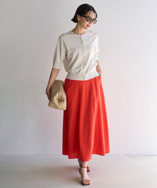 「UNFILO」 半袖ニット X-LARGE ブラック レディース_画像4