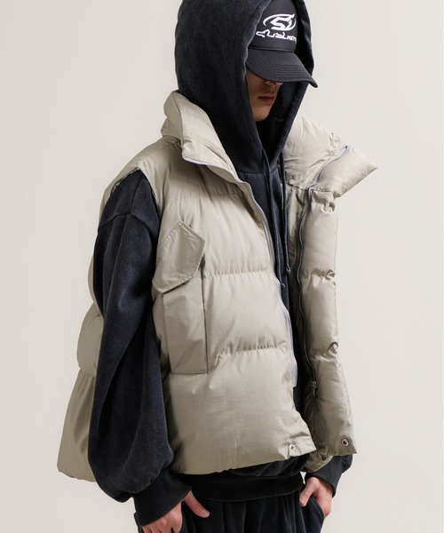 CALIFORNIA OUTFITTERS ダウンベスト ベスト 11C31 「ワイドシルエット