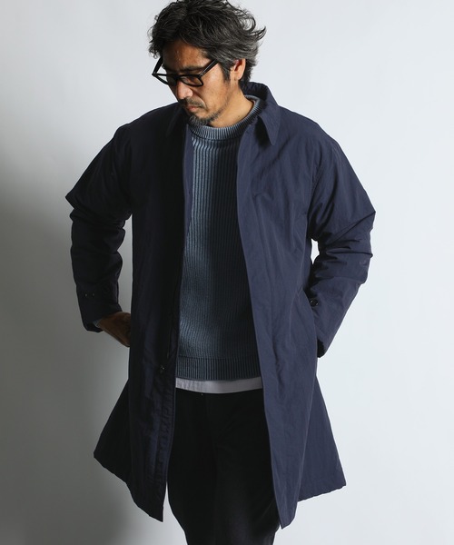 The DUFFER of St.E ステンカラーコート XL 美品 The DUFFER of ST.GEORGE（ザダファーオブセントジョージ） ステン