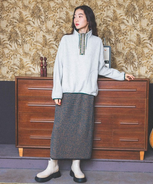 「niko and...」 長袖カットソー MEDIUM ベージュ レディース_画像3