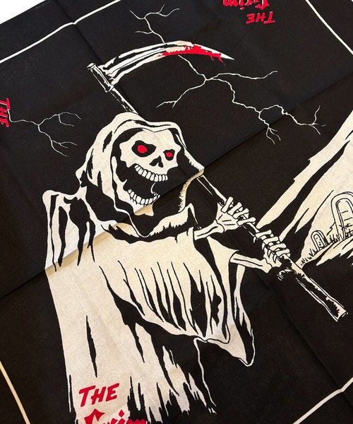 Port（ポート） スカーフ バンダナ リアル スカル バンダナ メンズ