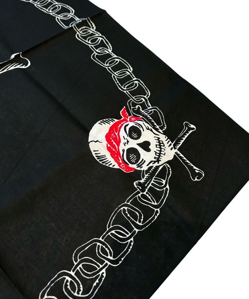 Port（ポート） スカーフ バンダナ リアル スカル バンダナ メンズ