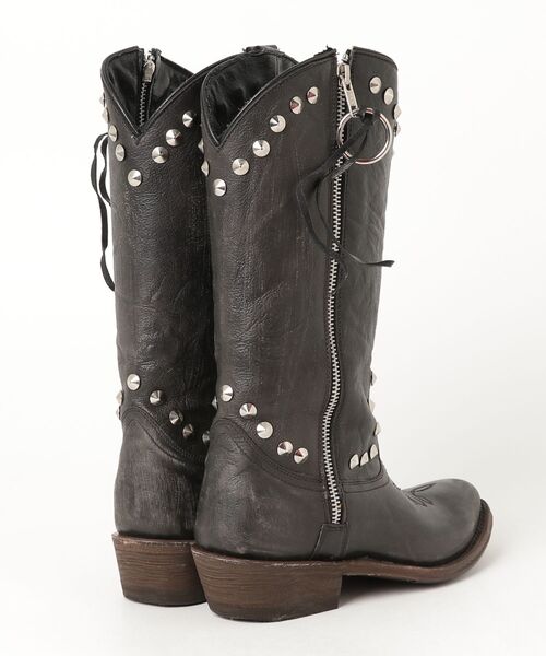 「ASH」 ロングブーツ 35 ブラック レディース_画像2