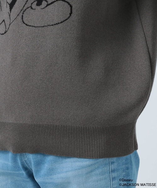 「JACKSON MATISSE」 長袖ニット「Disneyコラボ」 FREE オフホワイト メンズ_画像8