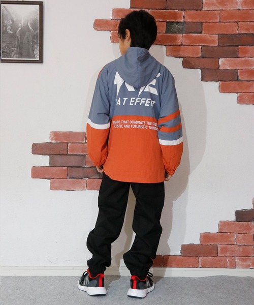 「RAT EFFECT」 「KIDS」ナイロンブルゾン 160 カーキ キッズ_画像6