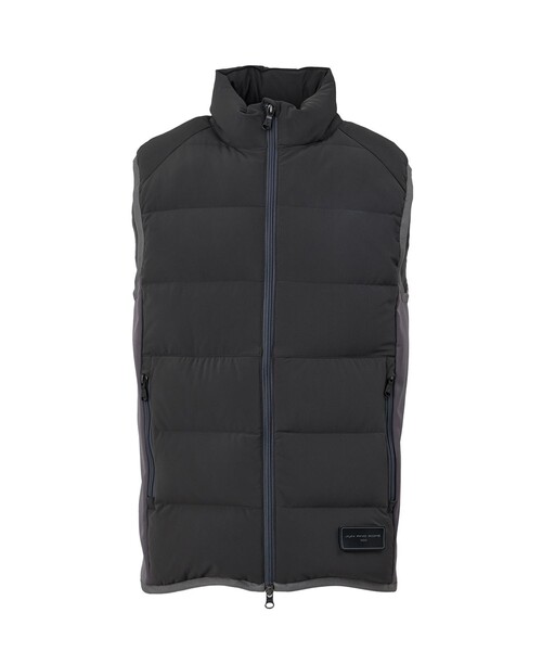 新品 ラッセルノ ゴルフ フリース ベスト ブラック M 4 新品 ラッセルノ ゴルフ フリース ベスト ブラック M 4