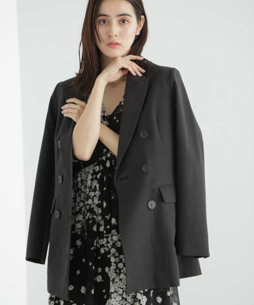 「JILL by JILL STUART」 テーラードジャケット SMALL ベージュ レディース_画像2