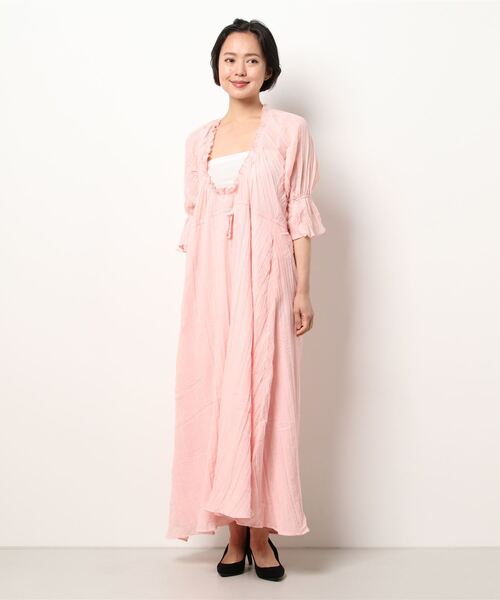 merry jenny（メリージェニー） 7分袖ワンピース FREE ピンク