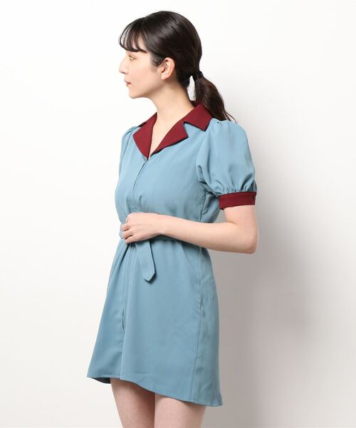 「jouetie」 半袖ワンピース MEDIUM ブラック レディース_画像3
