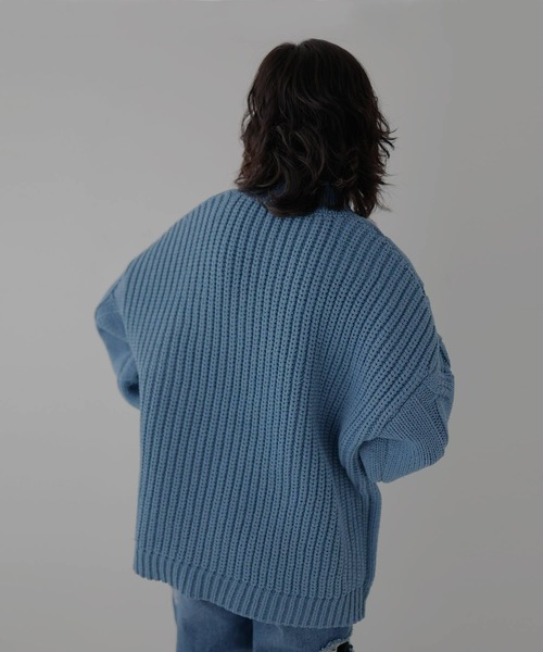 hellam（ヘラム） 長袖ニット FREE 杢グレー レディース : ZOZOTOWN