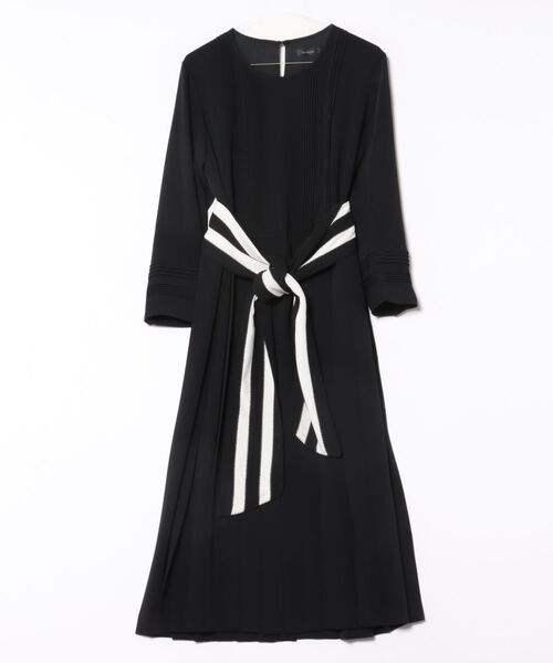 INGEBORG（インゲボルグ） ワンピース サッシュベルト付きワンピース