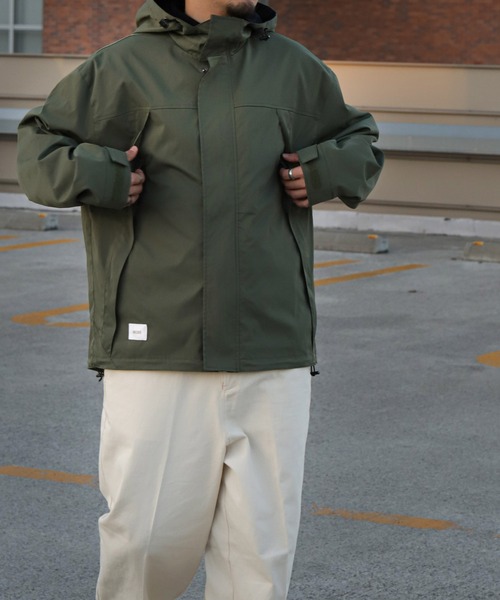 「UNCORD」 マウンテンパーカー MEDIUM カーキ メンズ_画像8