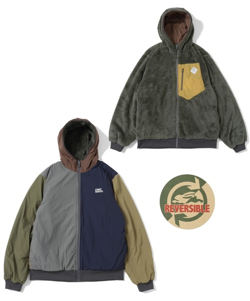 「KRIFF MAYER」 ブルゾン X-LARGE オリーブ メンズ_画像6