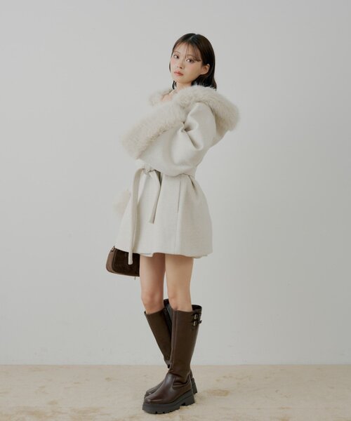 Chico（チコ） コート FREE ブラウン レディース : ZOZOTOWN Yahoo!店