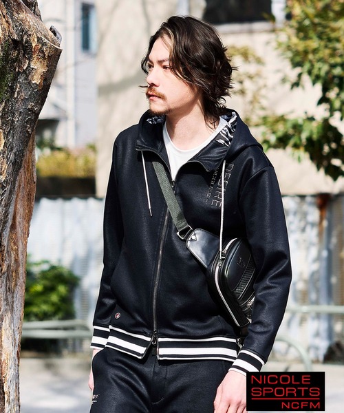 NICOLE CLUB FOR MEN ニコルクラブフォーメン パーカー ZIP NICOLE CLUB FOR MEN（ニコルクラブフォーメン） パーカー 「NICOLE