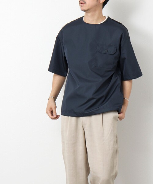 「TAION」 半袖シャツ X-LARGE オリーブ メンズ_画像5