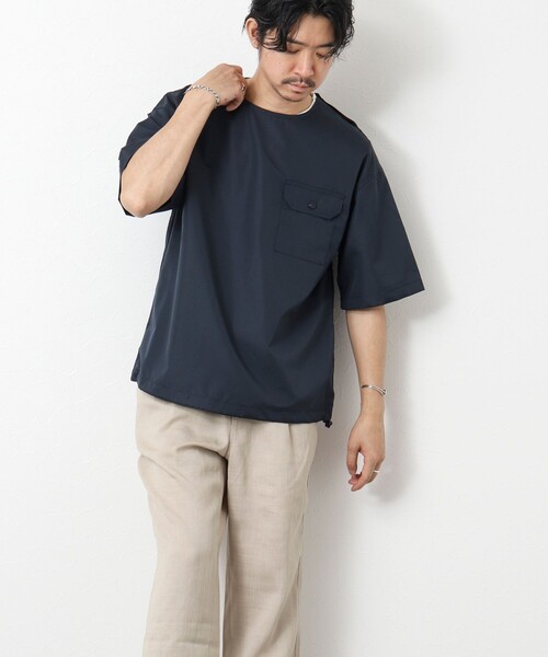 「TAION」 半袖シャツ X-LARGE オリーブ メンズ_画像6