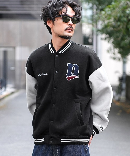 LUXSTYLE（ラグスタイル） スタジャン 裏起毛ヘビーウエイトスタジャン