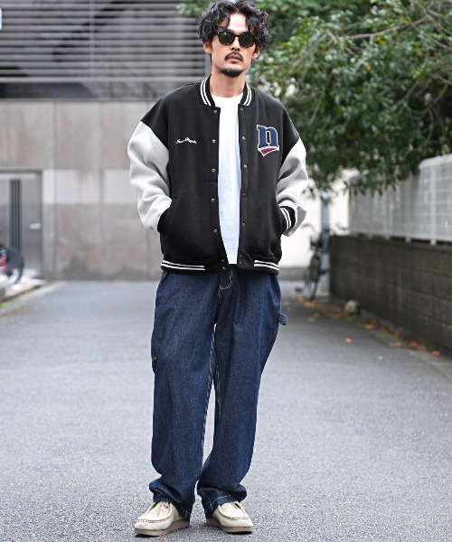 LUXSTYLE（ラグスタイル） スタジャン 裏起毛ヘビーウエイトスタジャン