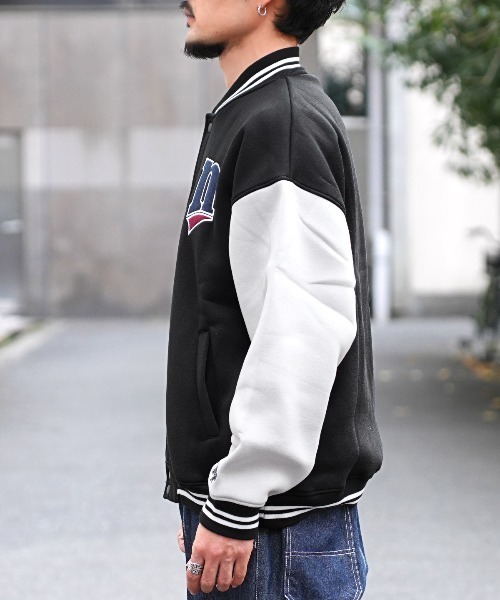 LUXSTYLE（ラグスタイル） スタジャン 裏起毛ヘビーウエイトスタジャン